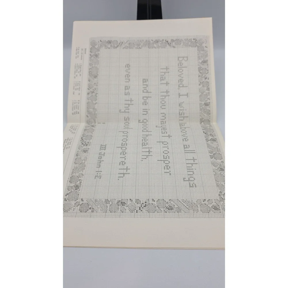 Thou Shall Write Them, 1979, Cross Stitch Pattern‎ Booklet